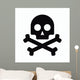 Pirate Skull Icon Wall Decal