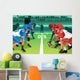 Football Players Match Wall Decal