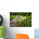 Wildflower Garden and Path Wall Decal