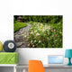 Wildflower Garden and Path Wall Decal