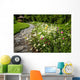 Wildflower Garden and Path Wall Decal