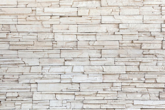 White Stone Tile Texture Wall Decal Design 2