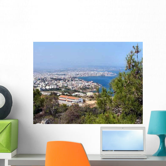 Chania Von Oben Wall Decal