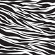 Zebra Pattern Wall Decal Design 2