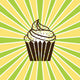 Cup Cake Wall Decal