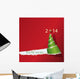 2014 Voeux Papier-sapin Wall Decal