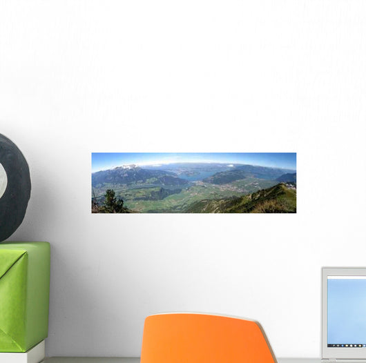 Panorama Lake Lucerne Switzerland Wall Decal