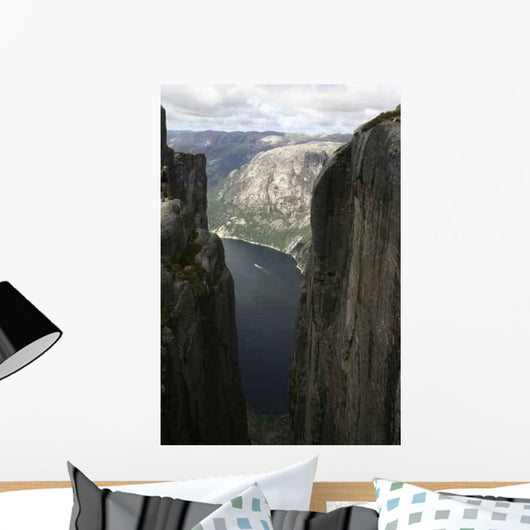 From Kjerag Bolts Lysefjord Wall Decal