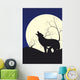 Night from Wolves Wall Decal