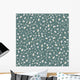 Small Flowers Seamless Pattern Wall Decal
