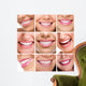 Teeth Collage People Smiles Wall Decal