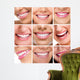 Teeth Collage People Smiles Wall Decal