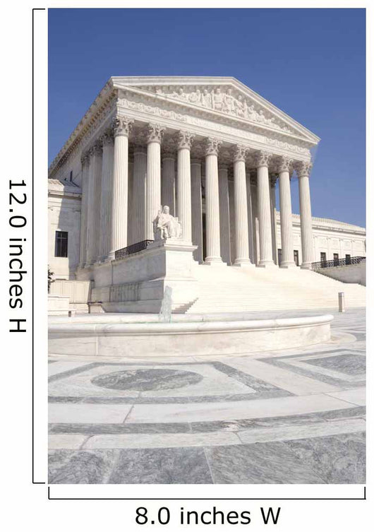 Us Supreme Court Wall Decal Design 4