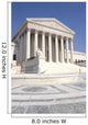 Us Supreme Court Wall Decal Design 4