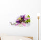 Purple Passion Flower Wall Decal