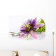 Purple Passion Flower Wall Decal