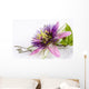 Purple Passion Flower Wall Decal