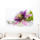 Purple Passion Flower Wall Decal