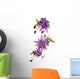 Passion Flowers Vine Wall Decal
