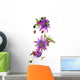 Passion Flowers Vine Wall Decal