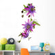 Passion Flowers Vine Wall Decal