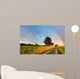Rainbow over Field Road Wall Decal