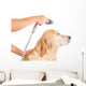 Bathroom to Dog Wall Decal