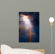 Cross and Dramatic Sky Wall Decal