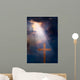 Cross and Dramatic Sky Wall Decal