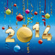 2014 Boules Noel Wall Decal