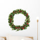 Christmas Wreath Wall Decal