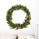 Christmas Wreath Wall Decal