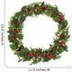 Christmas Wreath Wall Decal