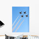 Jets Flying Formation Wall Decal