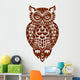 Brown Owl Wall Decal
