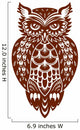 Brown Owl Wall Decal
