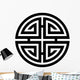 Four Blessings Chinese Good Wall Decal