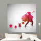 Santa Claus with Gifts Wall Decal
