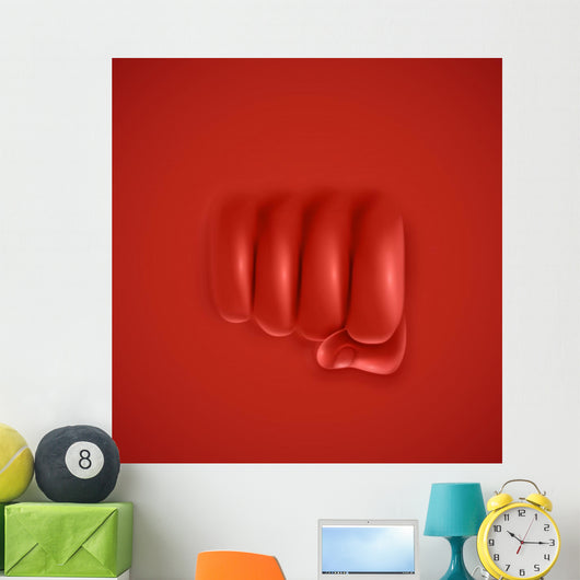 Punch Wall Decal