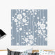 Seamless Floral Wall Decal