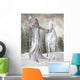 Elven Winter Unicorn Wall Decal