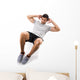 Man Doing Exercises Wall Decal