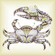 Crab Wall Decal