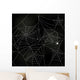 Vector Illustration Scary Spider Wall Decal Design 1