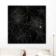 Vector Illustration Scary Spider Wall Decal Design 1