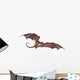 Black Red Dragon Wall Decal