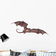 Black Red Dragon Wall Decal