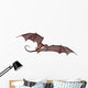 Black Red Dragon Wall Decal