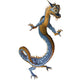 Gold Blue Dragon Wall Decal