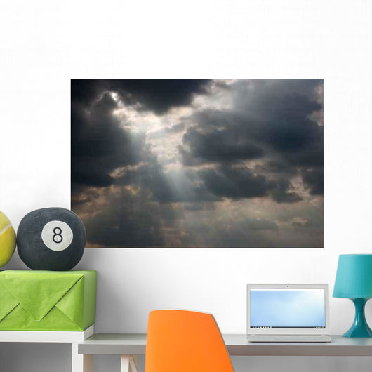 Rays Light Shining Through Wall Decal